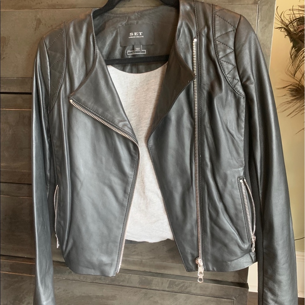 SET urban deluxe leather jacket